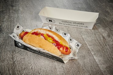 004TS - Hot Dog Tray Small