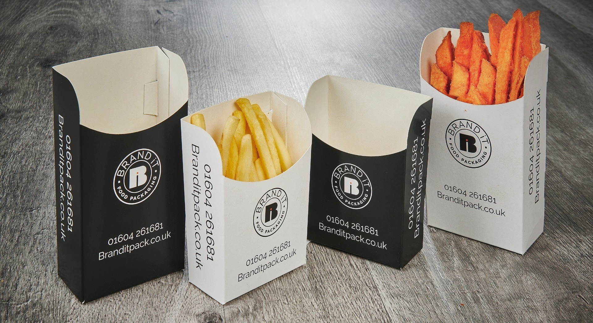 Custom nested fries boxes