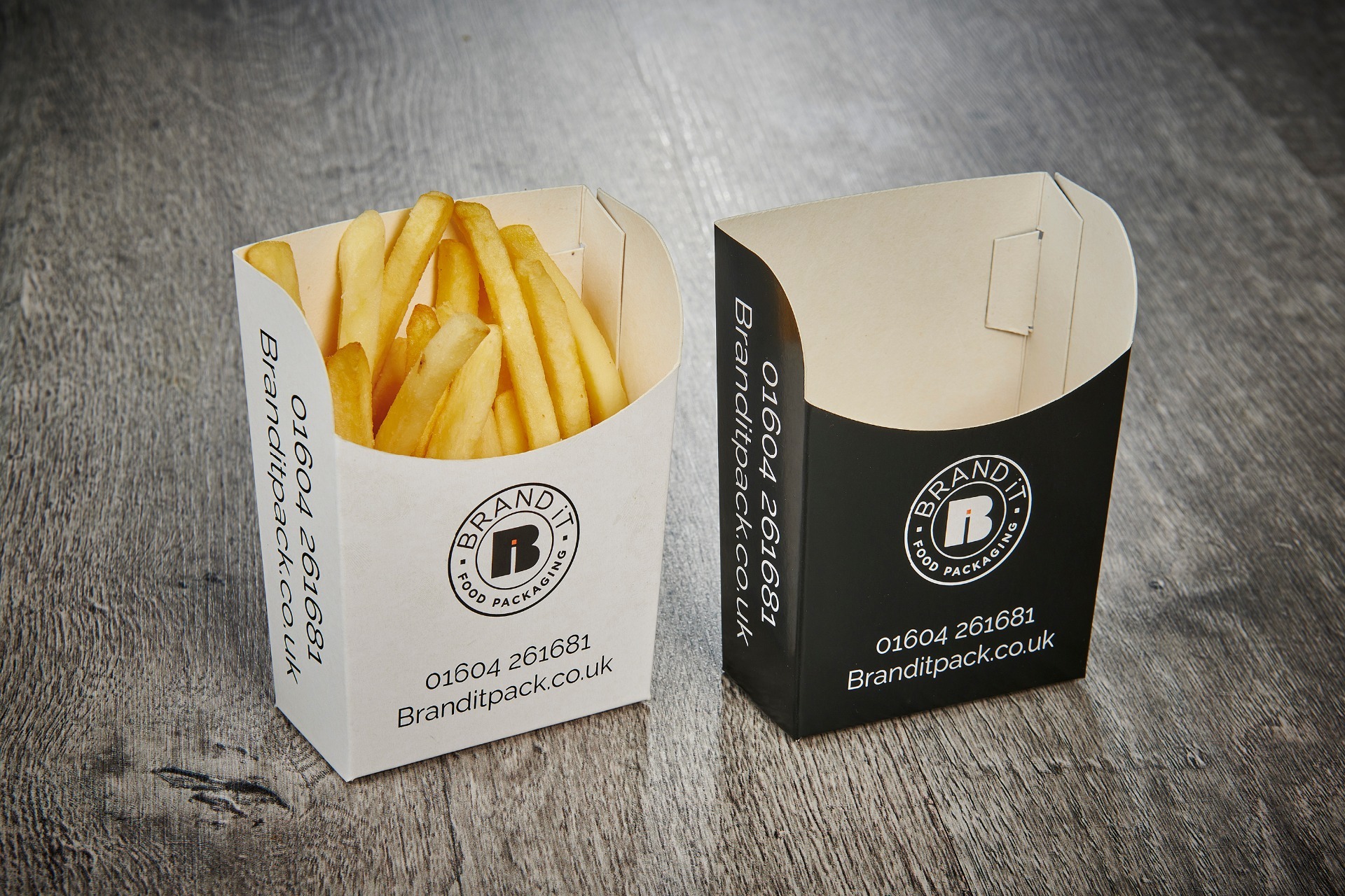 Nested Medium Fries Boxes