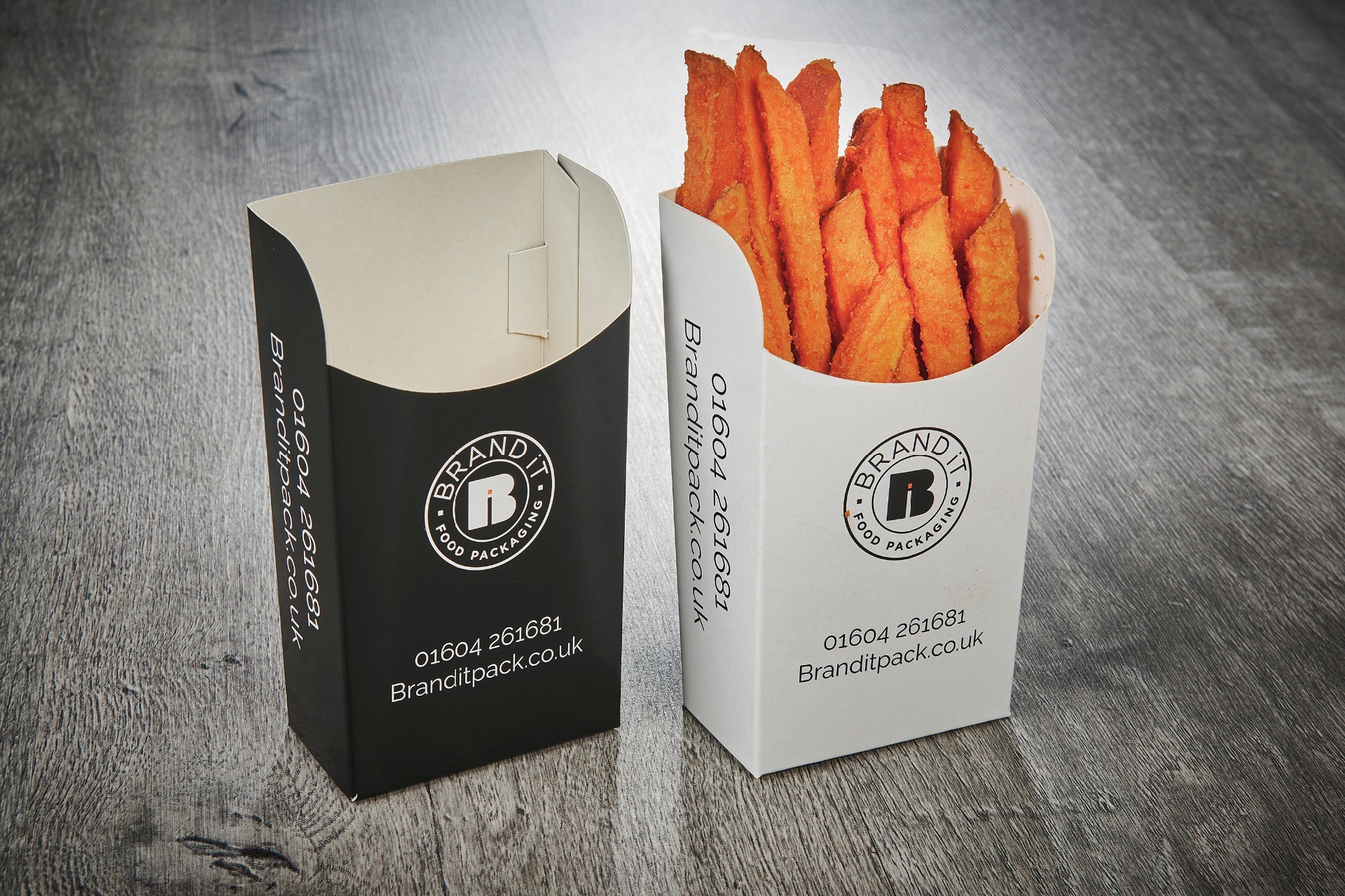 Nested Large Fries Boxes